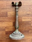Antique H e  Rainaud Lamp Base Cast Metal 1920s Art Nouveau Deco