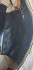 Vintage Ronay Tan Leather Barrel Duffel Bag Satchel Boston Weekender Clean
