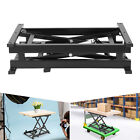 350lb Electric Hydraulic Lift Table 195-680mm Scissor Lift Table W remote Dc 24v