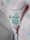 Halo Sleepsack Pink Fleece Wearable Blanket Sleep Sack 6-12 Months Medium