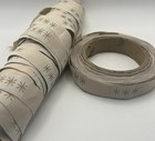 Antique Vtg Mcm Pale Pink Gold Starburst Ribbon Trim Lot Over 10 Yards As Is