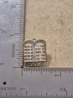 Vinatge Jewish Ten Commandments Enamel Pin Brooch Jp616