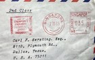 Singapore 1969 Meter Cover  neopost 205-2205 Mv Model  b9                        Slogan  rare
