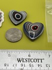 2 Dodge Ram Truck Fordite Cabochons   Fordite Detroit Agate Cabochon Lapidary