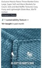 Fleece Throw Blanket Extra Large  Super Soft And Warm B12