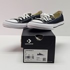 Converse Chuck Taylor All Star Ox Low Top Sneakers Black Size 2y  3j235    Nib