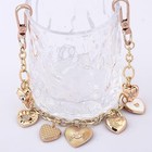 Bag Purse Charm Chain For Handbags - Gold Key Chain Accessories - Cute Keychain