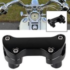 1 1 2  Mount Handlebar Riser Clamp Fit For Harley Dyna Street Bob Night Train