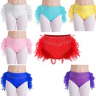 Girls Costume Elastic Waist Panties Skating Dancewear Lyrical Bottoms Colorful