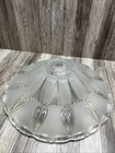 Vintage Art Deco Frosted Glass Light Shade  Ceiling Fixture 12 25   