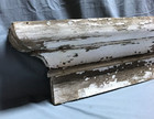 Large Antique Window Door Top Pediment Old Vtg Shabby Victorian Chic 1897-22b