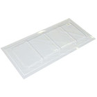 35-1 2 In  X 16-1 2 In  Polyethylene Rectangular Basement Window Cover