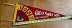Vintage 1957 Great Smoky Mountains National Park Felt Pennant
