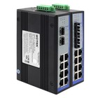 Industrial 8 Ports Rj45 Network Unmanaged Poe Ethernet Switch 2 Gigabit Fiber Sc