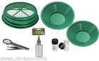  S2 7pc Green 1 4   Large Gold Classifier Screen   Gold Pan Panning Kit