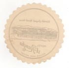1940-50s - Hotel El-rancho Route 66 Gallup New Mexico Paper Coaster - Xl2e