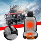 Car Heated Seat Cover 2 Gear Adjustable Heating Electric Seat Cushion Non-slip