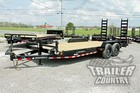 New 2025 7 X 20 14k Heavy Duty Equipment Trailer W  Spring Assist Ramps