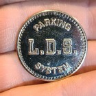 L d s  Lds Parking Token Mormon Lds Temple Coin Zcmi Salt Lake Utah  a 