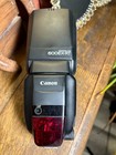Canon Speedlite 600ex-rt Camera Flash With Case And Accessories