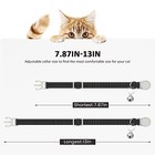 5 Pack Reflective-breakaway Cat Collars With Bells adjustable 5 Classic Colors