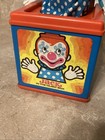 Vintage 1976 Mattel Usa Jack In The Music Box Sound Pop Up Clown Works-see Video
