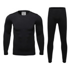 Mens Ultra-soft Winter Thermal Top   Bottom   Set With Fleece Lining