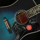 H-bird Acoustic Electric Guitar B-band Bone Nut Solid Spruce Top Flamed Maple