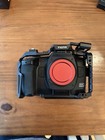 Blackmagic Cinema Camera 6k Full Frame L Mount With Full Cage And 65 Mm Lens