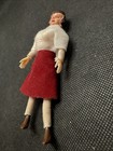 Vintage 1970   s Sears Brown Family Poseable Dollhouse Doll - Mom