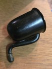 Victorian Brass Ear Trumpet London Dome Hearing Aid Antique Horn Device 