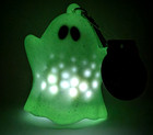 New   Cute  Bath And Body Works Ghost Light-up Glow In The Dark Pocketbac Holder