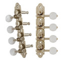 Grover Nickel pearloid  a  Style Mandolin Tuners machines tuning Pegs 409vn