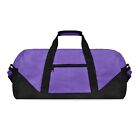 Dalix 21  Duffle Bag Sports Gym Bag Traveling Bag In Purple Duffel Sack