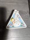 Vintage 5 75  Baby Wrapped In Blanket Ceramic Planter Figurine Nursery Decor
