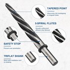 3 4  M2 Hss Taper Chucking Reamer Drill Bit Taper Reamer Drill Bit For Steel All
