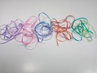 100  Pure Silk Embroidery Ribbon 2mm 5 Variegated Colors 1 Yard Each