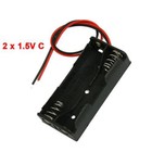 12 Pcs Plastic Battery Holder Battery Case Storage Travle Battery