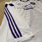 Adidas Mls Orlando City Sc Authentic Purple Home L s Soccer Jersey Mens Sz L