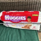 Vtg 1998 Huggies Ultratrim Diapers Size 4 Open Jumbo Pack 22 Diapers Breathe Dry