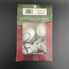 Vintage Nip Holiday Time Pine Cones Christmas Bead Sequin Ornament Kit  114-a