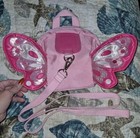 Comfortable Toddlers Anti-lost Backpack Leash With Harness  Pink Butterfly Wings