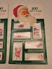 Brand New Vintage 200 Christmas Gift Tags Nrfp Made In Usa