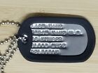 Military Style Stainless Steel G i  Dog Tags