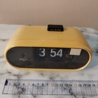 1970s Beige Flip Alarm Clock Seiko Plug In Electric From Japan Working Tested