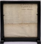 Hand Written   Watermarked  Vintage Document From Nov 1803 In Display Authentic