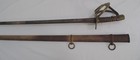Antique French Versailles Calvary Napoleonic Cuirassier Heavy Sword W scabbard 
