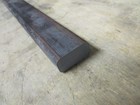 1-1 2  X  3 4  Square Class 40 Cast Iron Bar  18  Long  5 Lbs
