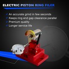 Electric Engine Piston Ring Filer Grinder For Proform 66765   2-wheels 120 Grit