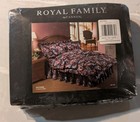 Royal Family By Cannon Flat King Sheet Floral Victoria Print New Sealed